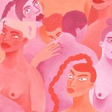 Sauna. Traditional illustration project by Clara López - 07.11.2017