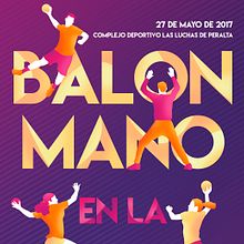 Fiesta del Balonmano 2017. Design, Traditional illustration, and Digital Illustration project by Alendro Estudio - 05.01.2017