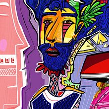 Arlequín. Un proyecto de Ilustración tradicional e Ilustración digital de ana Tuda - 07.02.2019