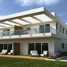 exteriores. Projekt z dziedziny 3D,  Architektura i  Modelowanie 3D użytkownika Libe Echarri - 10.10.2018