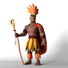 Fan Art de Matai Vasa de la pelicula Moana, inspirado en las figuras de Disney Infinity.. Un progetto di 3D, Animazione 3D, Animazione di personaggi, Character design 3D e Modellazione 3D di cubicolabdesign - 08.02.2019