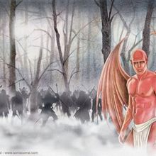 NOVELA “LA PUERTA DE LA BRUMA” 2012 + ILUSTRACIONES PARA PROMOCIÓN ONLINE 2014. Traditional illustration, Comic, Concept Art, Drawing, and Artistic Drawing project by Sonia Mª Corral - 02.08.2019