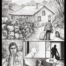 CÓMIC “LA PROCESIÓN” 2015. Comic, Drawing, Artistic Drawing, and Traditional illustration project by Sonia Mª Corral - 02.08.2019