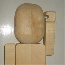 Monigote de Madera. Artesanato, Design de brinquedos, e Escultura projeto de Jaume Pla Álvarez - 15.01.2015