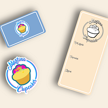 Proyecto propuesto para Martina Cupcakes, Ottawa, Canada.. Un progetto di Graphic design di david donnier - 09.02.2019