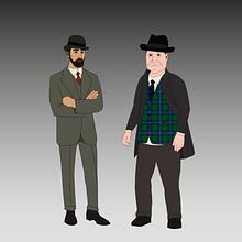 Brose-Zenk & Motz. Un proyecto de Animación, Animación 2D, Animación de personajes, Diseño de personajes, Ilustración digital e Ilustración vectorial de Jaume Pla Álvarez - 20.04.2015