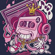 Music King Ein Projekt aus dem Bereich Kreativität, Zeichnung, Kunstleitung, Design, Design von Figuren, Grafikdesign, Traditionelle Illustration und Digitale Illustration von Fernando Sala Soler - 11.02.2019
