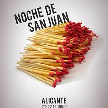 Diseño cartel San Juan 2019 - Estilo conceptual Ein Projekt aus dem Bereich Design, Plakatdesign und Traditionelle Illustration von Alberto Camacho Gordaliza - 11.02.2019