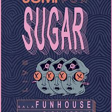 Cartel Concierto Jump For Sugar. Poster Design, Graphic Design, and Traditional illustration project by Iago Baltanás Bugallo - 02.11.2019