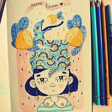 Sketchbook #1. Traditional illustration project by flor mocasin - 02.11.2019