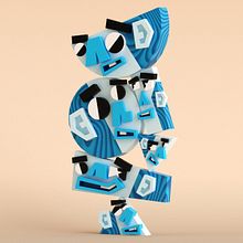 Verano. Un proyecto de 3D, Dibujo, Diseño gráfico, Ilustración vectorial, Modelado 3D y Motion Graphics de Francisco Vargas - 11.02.2019