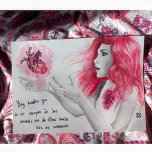 Corazón. Drawing, Pencil Drawing, Artistic Drawing, and Traditional illustration project by Sandra Wind - 02.11.2019