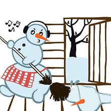 Winter is amazing II. Fine Arts, Comic, Creativit, Drawing, Design, 3D Character Design, Traditional illustration, and Digital Illustration project by Svit Baydak - 02.12.2019