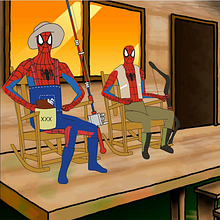 Spiderman Adventure Hero: Outdoor Heroes (Teaser) [El Fake]. Un proyecto de Animación, Animación 2D, Diseño de personajes e Ilustración tradicional de Jaume Pla Álvarez - 01.06.2016