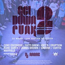 Get Down Funk 2 Cover.. Poster Design, and Graphic Design project by Nando Feito Baena - 02.13.2016