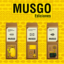 MUSGO Ediciones . % Jaume Pla Álvarez tarafından hazırlanan Markalaşma ve Kimlik, Logo Tasarımı, Ürün Tasarımı, Editör, al Tasarım, Endüstri, el tasarım, Yazma, Geleneksel illüstras, on, Dijital İllüstras, on, İsimlendirme, Ambalajlama, Ve Serigrafi Baskı projesi - 02.18.2018