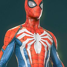 Marvel's Spiderman. Projekt z dziedziny Projektowanie postaci 3D użytkownika Sergio Hualde Almandoz - 14.02.2019