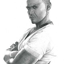 Split - Múltiple. Fine Arts, Drawing, Pencil Drawing, Portrait Drawing, Realistic Drawing, and Traditional illustration project by Marina Domínguez Jiménez - 02.13.2019