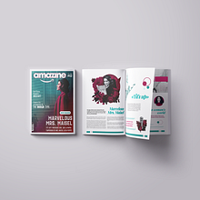 Revista: Amazine. Film, Design, Editorial Design, and Graphic Design project by María de la Mata Iglesias - 02.14.2019