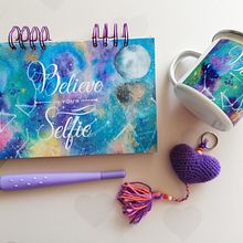 Mi universo. Projekt z dziedziny Malowanie akwarelą użytkownika Natalia Sierra - 14.02.2019