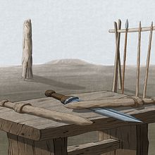 Muestra de armamento. Ein Projekt aus dem Bereich Concept Art, Zeichnung, Traditionelle Illustration und Digitale Illustration von Diego Fernandez Cueto - 05.09.2017