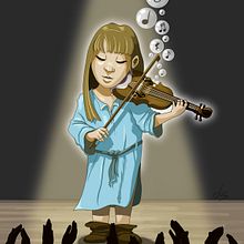 Música. Drawing, Traditional illustration, and Digital Illustration project by Diego Fernandez Cueto - 02.28.2018