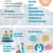 Díptico fisioterapia. Design projeto de Amaya Victoria García Gómez - 15.02.2019