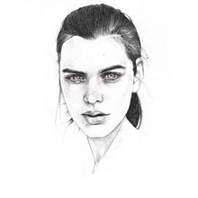 Chica llorando. Artes plásticas, Desenho a lápis, Desenho artístico, Desenho de retrato, Desenho realista, Ilustração tradicional e Ilustração digital projeto de Abril Cano Sanchez - 15.02.2019