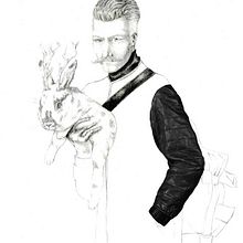 Lanvin. Pencil Drawing, and Traditional illustration project by Iván Harón Sánchez - 02.15.2019