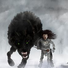 Rickon Stark. Un proyecto de Ilustración digital de ed_valcas - 16.02.2019