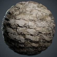 Rocky Wall - Substance Designer. 3D, and Video Games project by Angel Fernandes - 02.18.2017