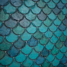 Fish Scale Wall - Substance Designer. 3D, and Video Games project by Angel Fernandes - 02.16.2017