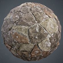 Stone Floor - Substance Designer. 3D, and Video Games project by Angel Fernandes - 02.16.2018