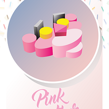 Pink Panther Ein Projekt aus dem Bereich Digitale Illustration von Fernando Calvillo - 16.02.2019
