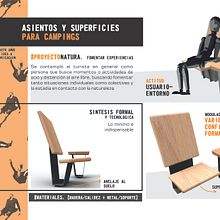 Mobiliario camping. Un proyecto de Diseño, Diseño, creación de muebles					 y Diseño de producto de Luciana Orozco - 24.08.2016
