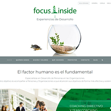 Focus Inside (nueva web). Web Development project by Sergi Sanchez Vilar - 02.17.2019