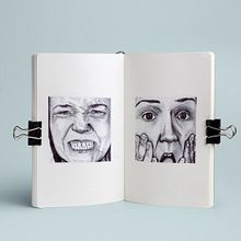 Autoportrait  - pen. Traditional illustration, Drawing, Portrait Drawing, and Realistic Drawing project by Alicia Campo - 02.18.2019