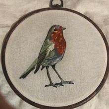 Mi Proyecto del curso: Técnicas de bordado: ilustrando con hilo y aguja. Embroider project by loreramos26 - 04.20.2019