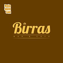 Birras Bar and Cafè. Un projet de Design  , et Création de logos de Renny Quintero Sanchez - 18.02.2019