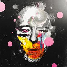 The dream - Thom Yorke. Un proyecto de Collage, Dirección de arte, Diseño de carteles, Diseño gráfico, Ilustración tradicional, Ilustración digital y Pintura de Rachel Demetz - 15.02.2019