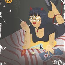 Monstruous Posters of Famous Movies. Un projet de Cinéma, Conception d'affiches et Illustration traditionnelle de Luc Bueno Gléz - 18.02.2019