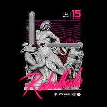 DJ Rebolledo @ República Dominicana . Projekt z dziedziny  Projektowanie plakatów użytkownika Juan Pablo Aparicio Oliver - 19.02.2019