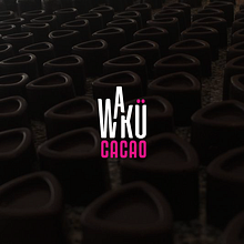 Wakü Cacao Ein Projekt aus dem Bereich Br, ing und Identität, Kalligrafie, Design von Figuren, Design und Logodesign von María Teresa Torrealba - 19.02.2019
