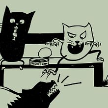Making friends... Fine Arts, Comic, Creativit, Drawing, Design, Character Design, Traditional illustration, and Digital Illustration project by Svit Baydak - 02.19.2019