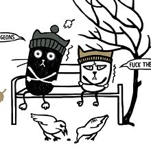 It's Winter!. Fine Arts, Comic, Drawing, Design, Character Design, Traditional illustration, Digital Illustration, and Creativit project by Svit Baydak - 02.19.2019