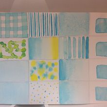 Práctica 1. Een project van Aquarelschilderen van Patricia Martinez Hernandez - 19.02.2019