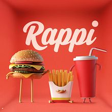 RAPPI. 3D, Animação 3D, Animação de personagens, Design de personagens, e Design de personagens 3D projeto de Buda.tv - 19.02.2019