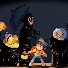 Dark. Ein Projekt aus dem Bereich Comic, Zeichnung und Traditionelle Illustration von Pablo Broseta - 19.02.2019