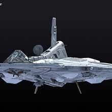 Funky Koval Space Ship. 3D, and 3D Modeling project by enriquepbart - 02.20.2019