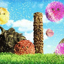 LA FAMILIA FLURRYS. ( FLURRYS FAMILIY). Ein Projekt aus dem Bereich 3D, Traditionelle Illustration, Digitale Illustration und 3-D-Modellierung von Sergio Gimeno Martínez - 20.02.2019